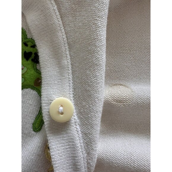 VTG Berek 2 Takako Sakon Cats & Fish Multi Beaded Sweater/Tank Top Set Sz Small - Picture 16 of 16